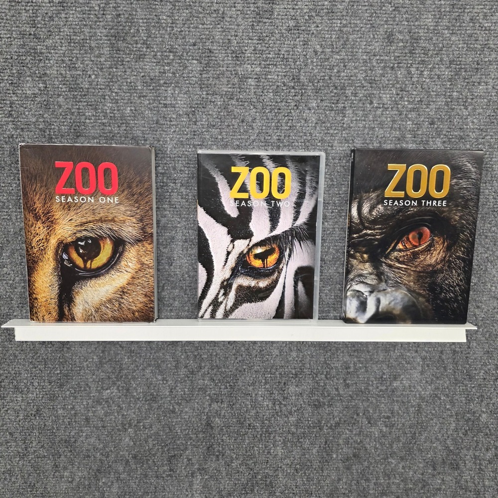 Zoo The Complete Series Seasons 1 2 3 DVD Set James Patterson CBS Drama